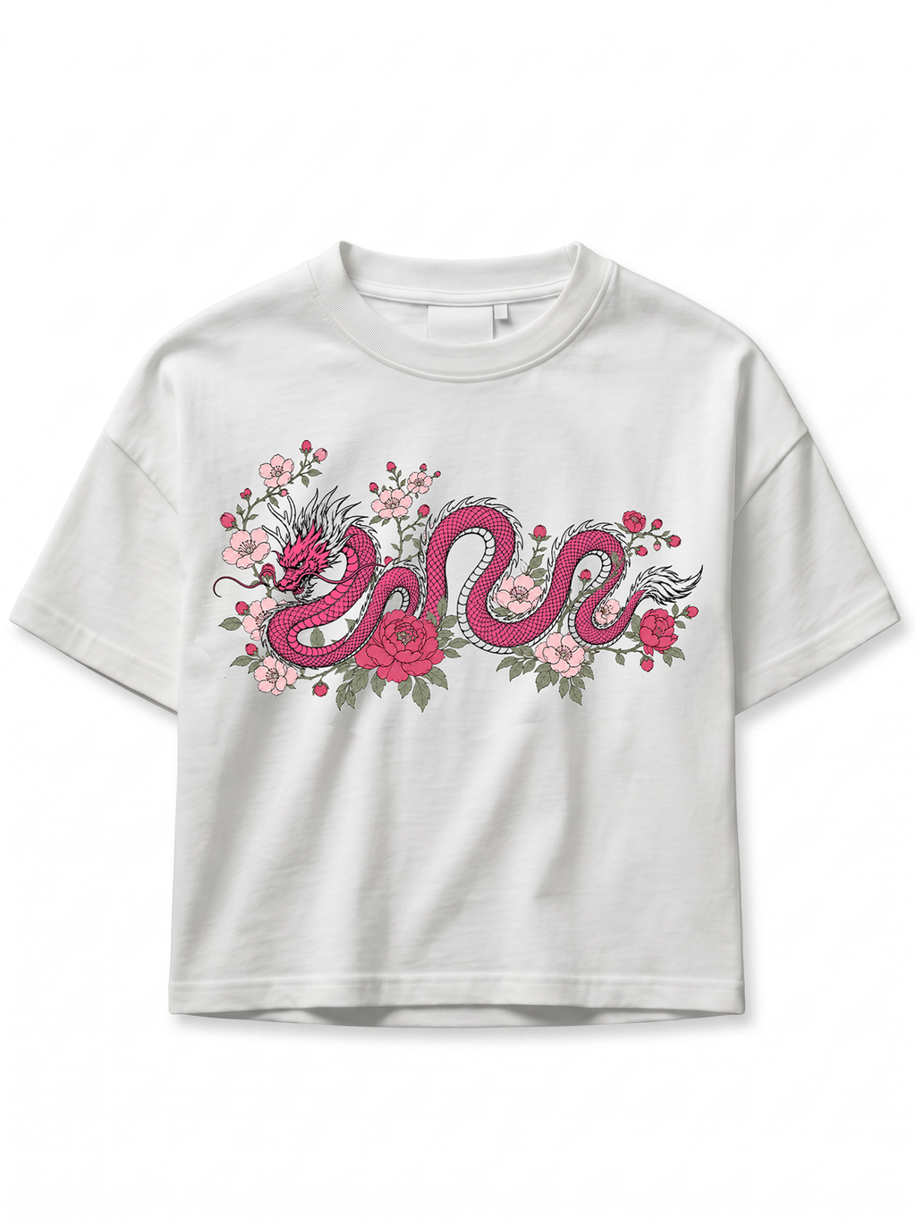 Dragon In bloom Tee