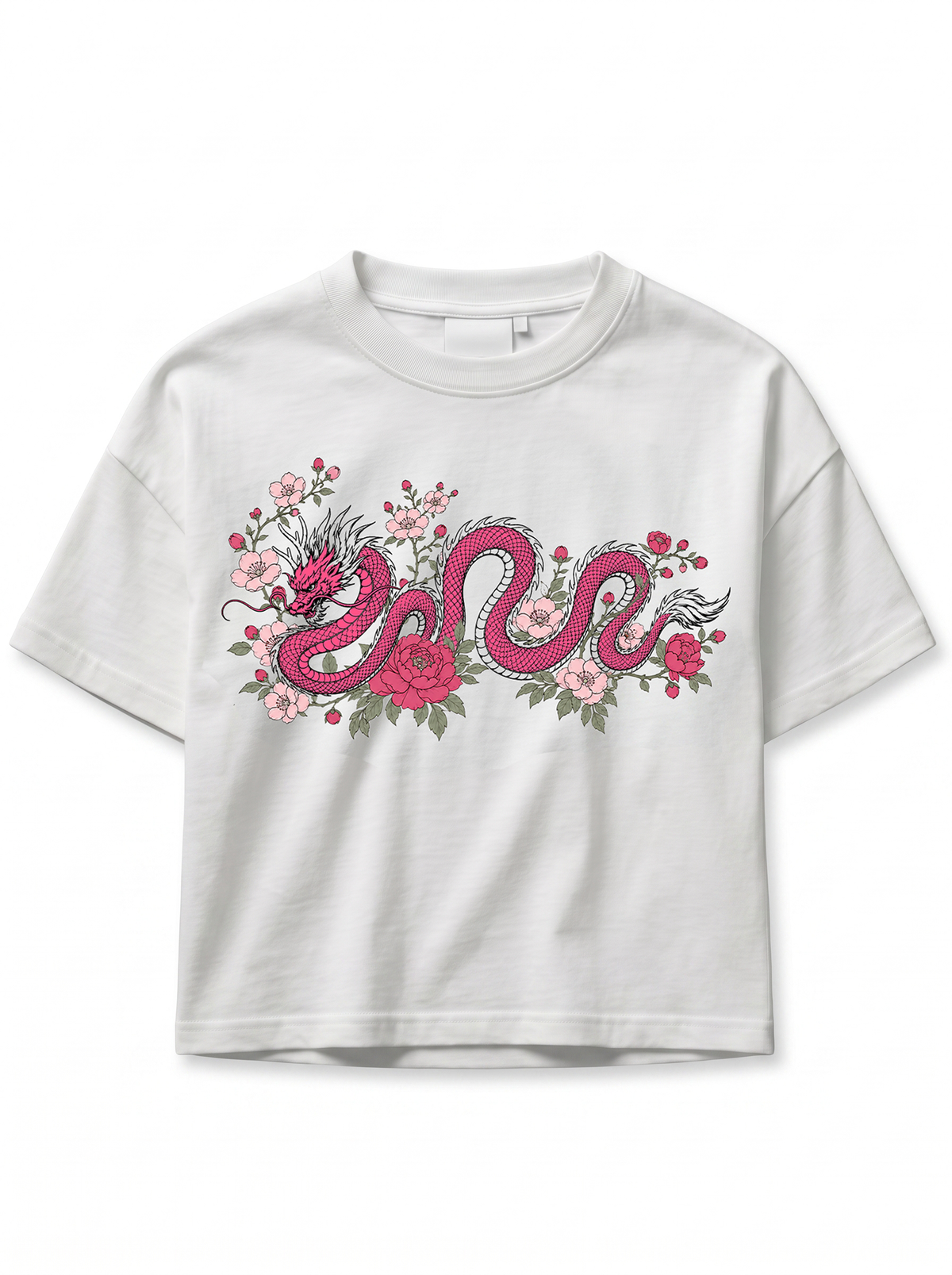 Dragon In bloom Tee