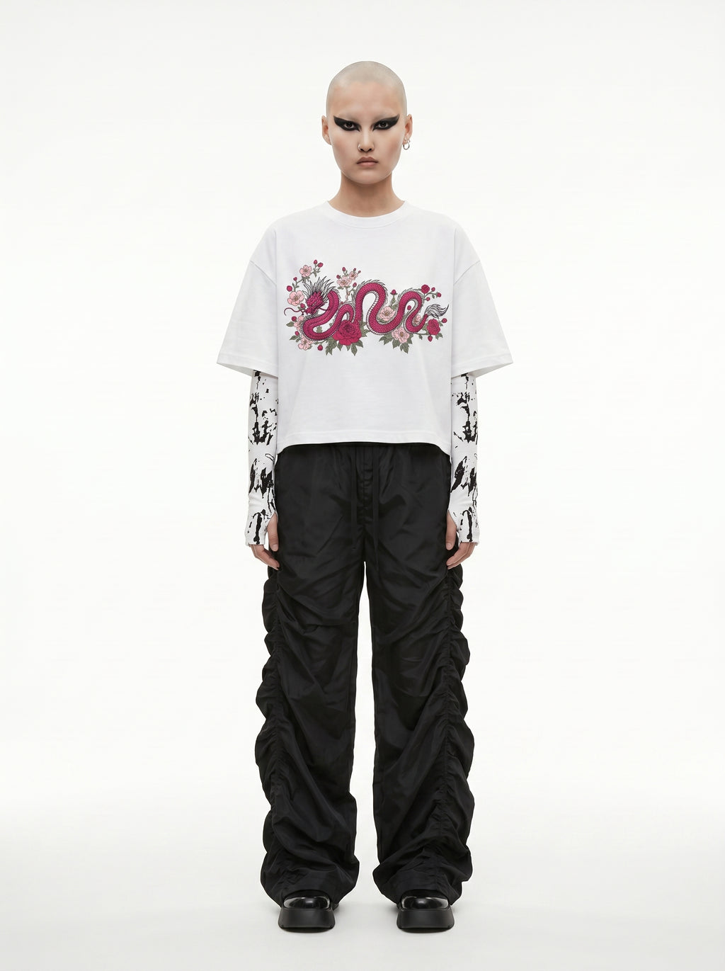 Dragon In bloom Tee
