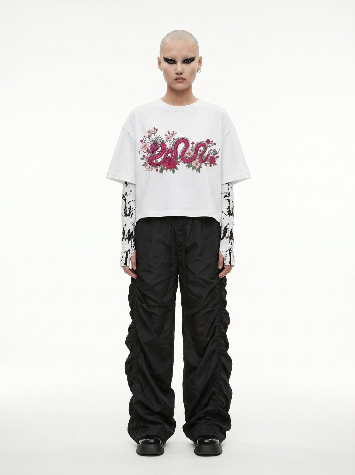 Dragon In bloom Tee