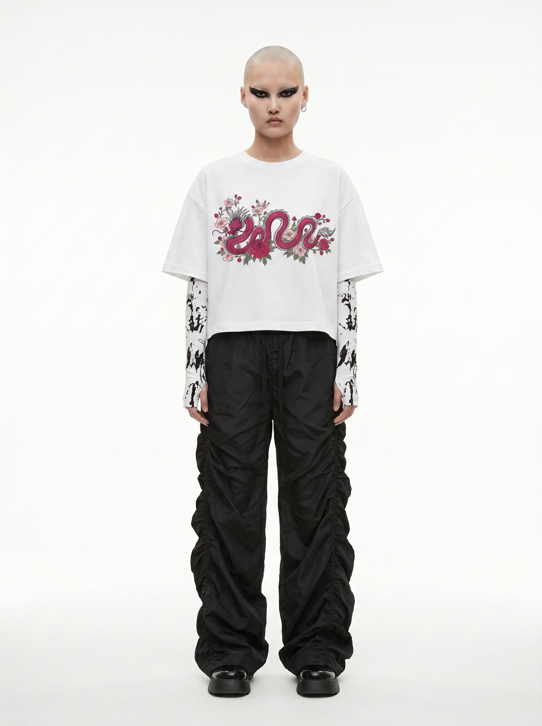 Dragon In bloom Tee