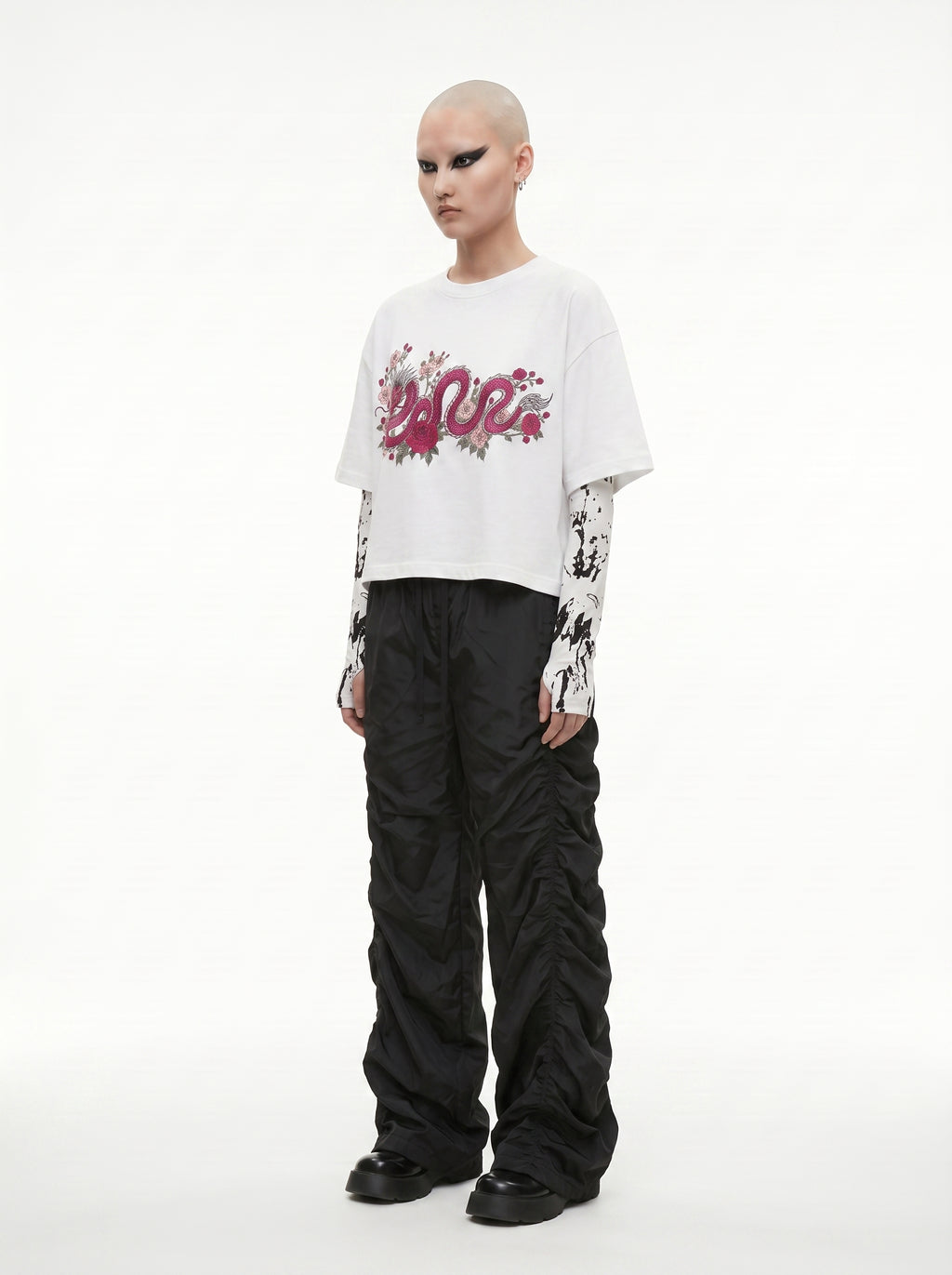 Dragon In bloom Tee