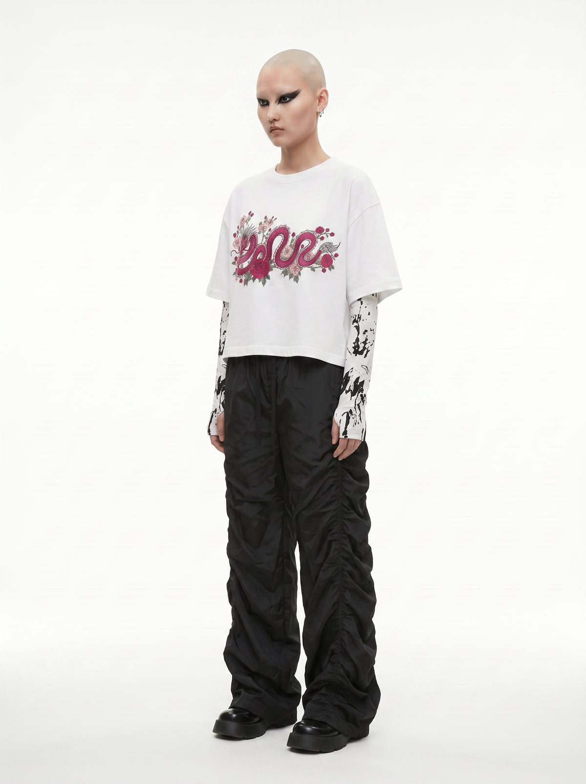 Dragon In bloom Tee